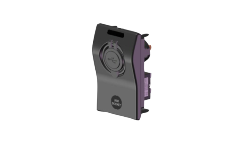 Allpa USB aansluiting paneel