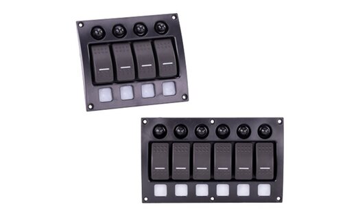 Sierra Schakelpaneel 12-24V incl. automatische zekeringen