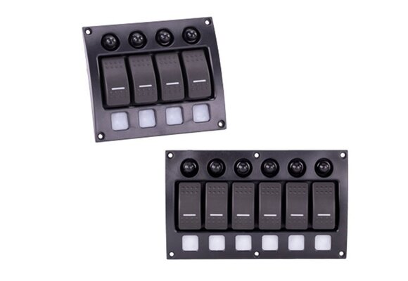 Sierra Schakelpaneel 12-24V incl. automatische zekeringen