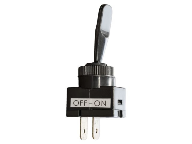 Toggle schakelaar kunststof AAN / UIT