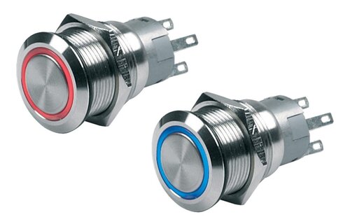 BEP drukschakelaar met verlichting