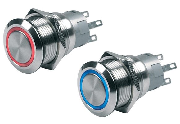 BEP drukschakelaar met verlichting