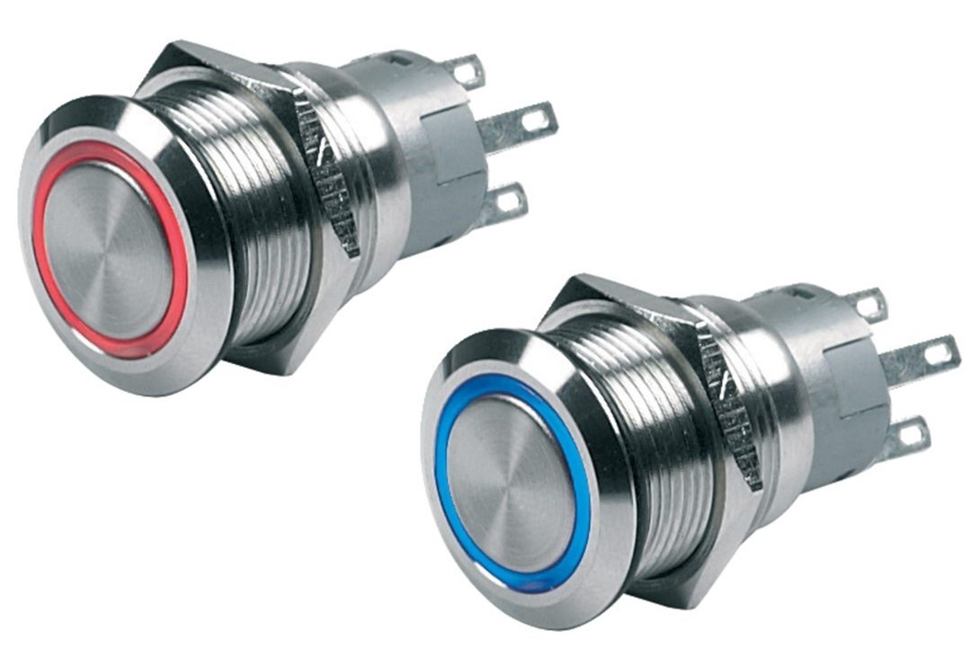 BEP drukschakelaar met verlichting