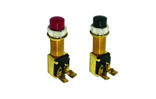 Allpa 12 volt Drukschakelaar met 2-posities