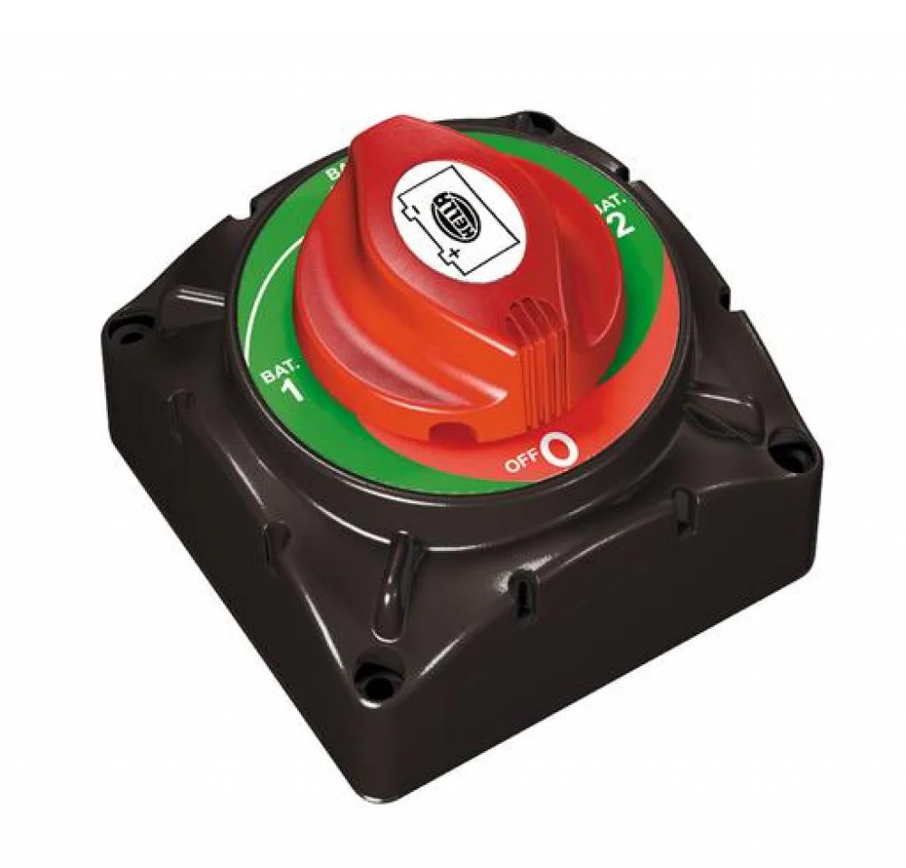 Hella Accuschakelaar 1-2-both-OFF 350A continu