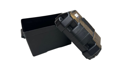 Talamex accubak | Zwart met riem