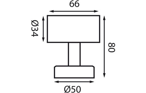 Båtsystem Tube D2 dubbel LED leeslamp - 12V-1 -2W