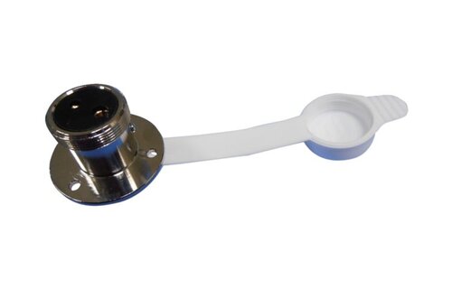 Stekker met stopcontact 4 polig