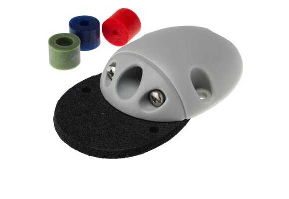 Waterdichte kabeldoorvoer zijmontage grijs