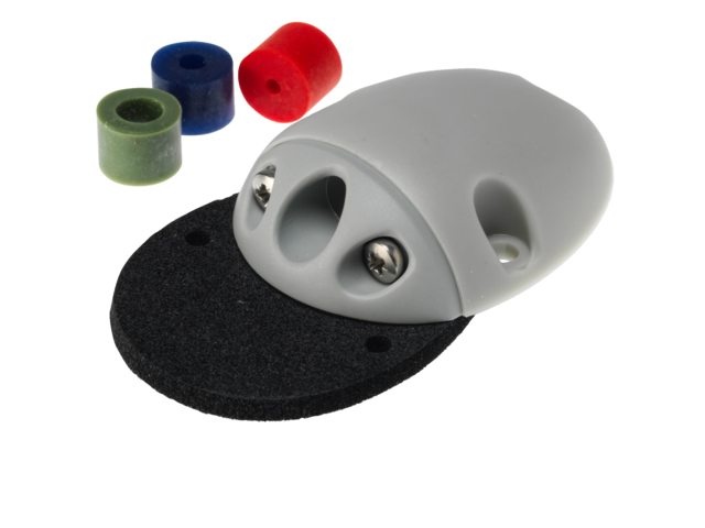 Waterdichte kabeldoorvoer zijmontage grijs