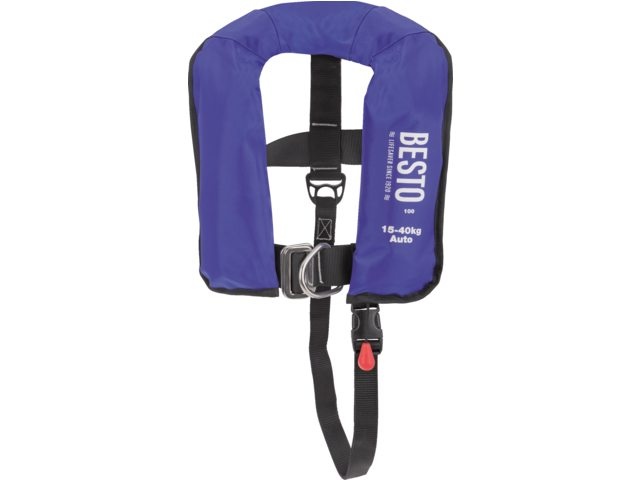 Besto Automatisch Reddingsvest Junior Blauw