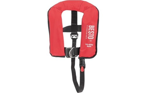 Besto Automatisch Reddingsvest Junior Rood