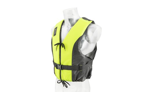 Besto Dinghy Zipper zwemvest 50N  Geel/Zwart