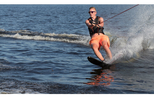 Besto Skivest 50N Zwart/Oranje