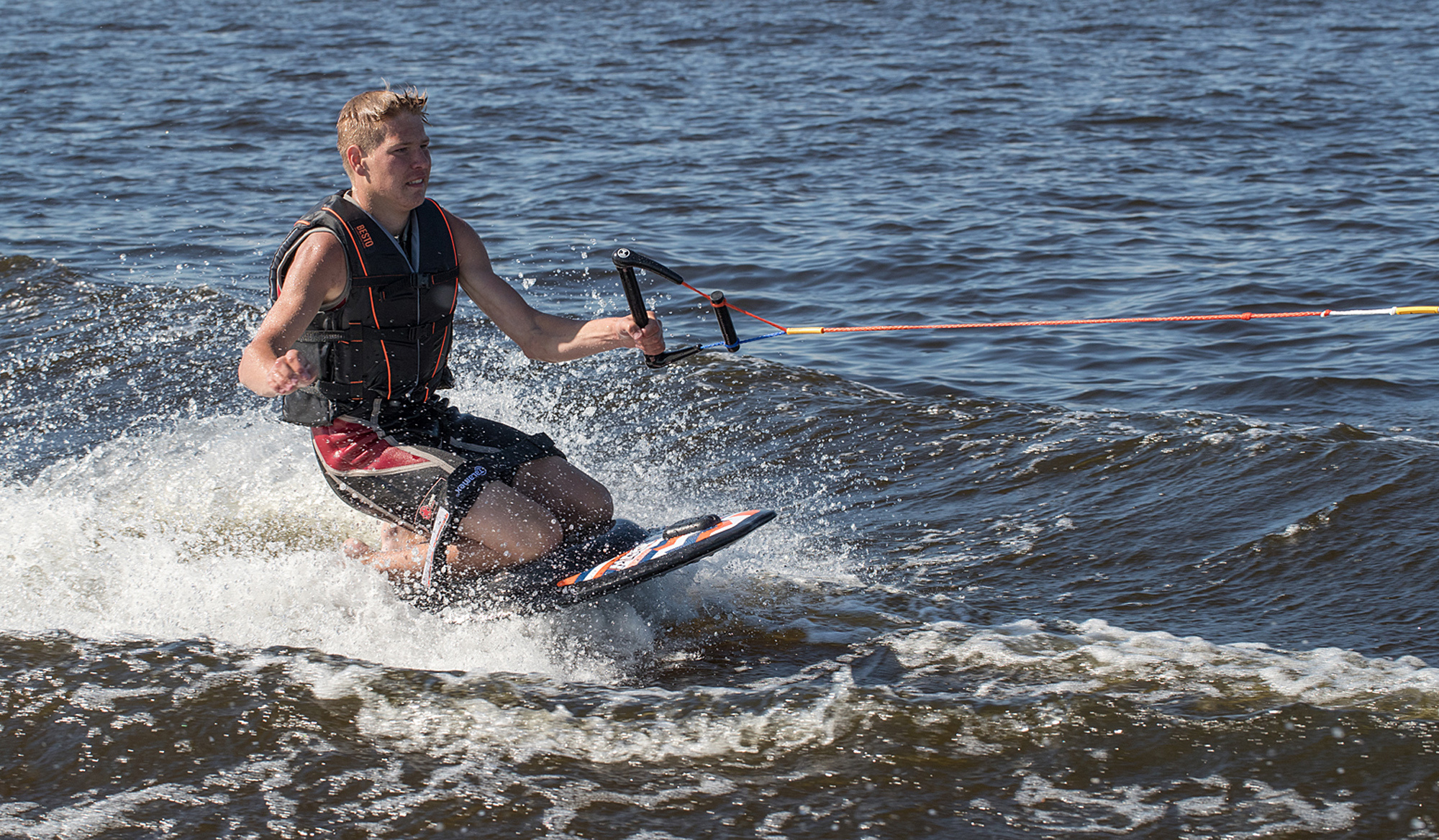 Besto Skivest 50N Zwart/Oranje