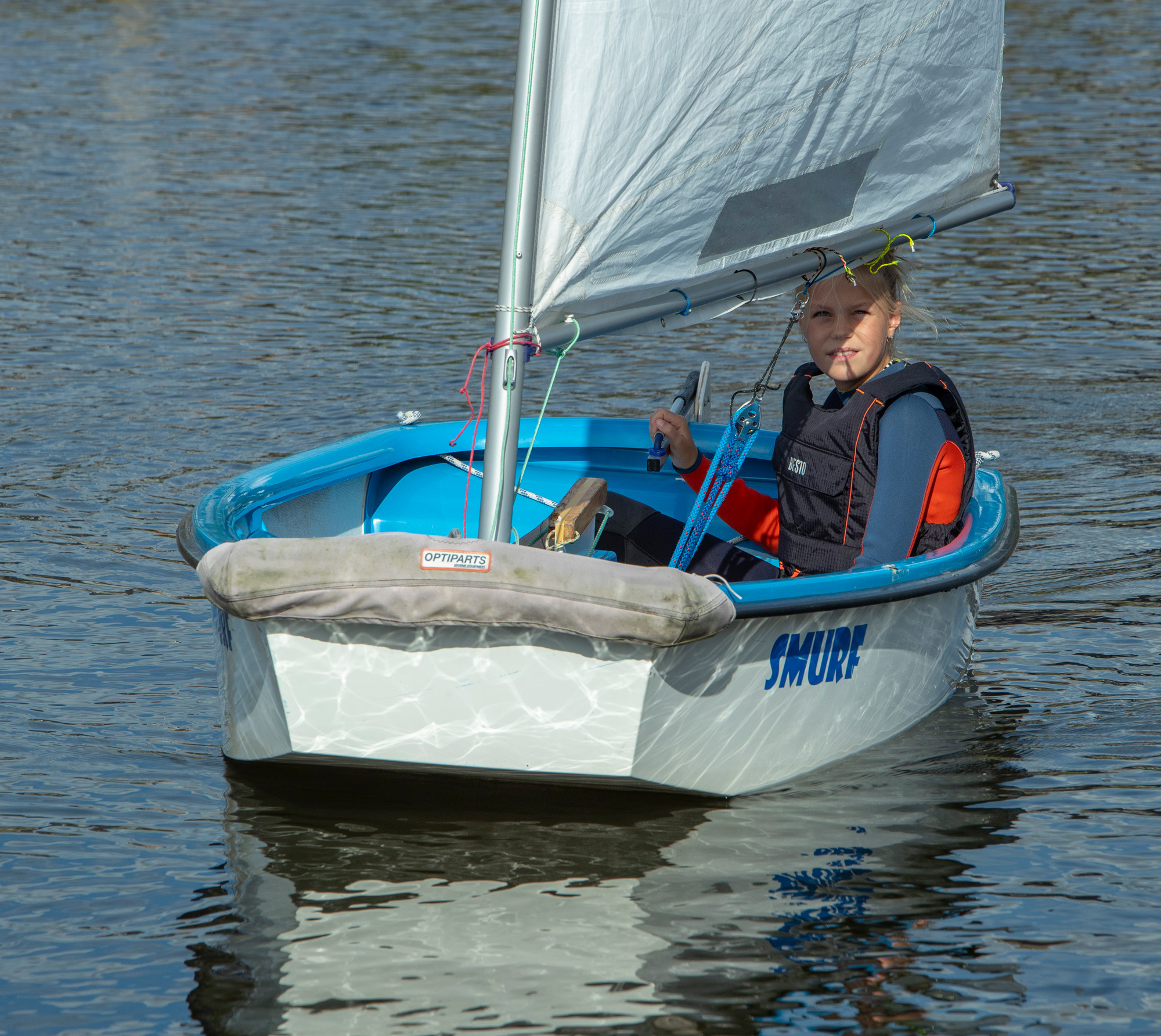 Besto Sailor Zwemvest 50N Zwart/Oranje