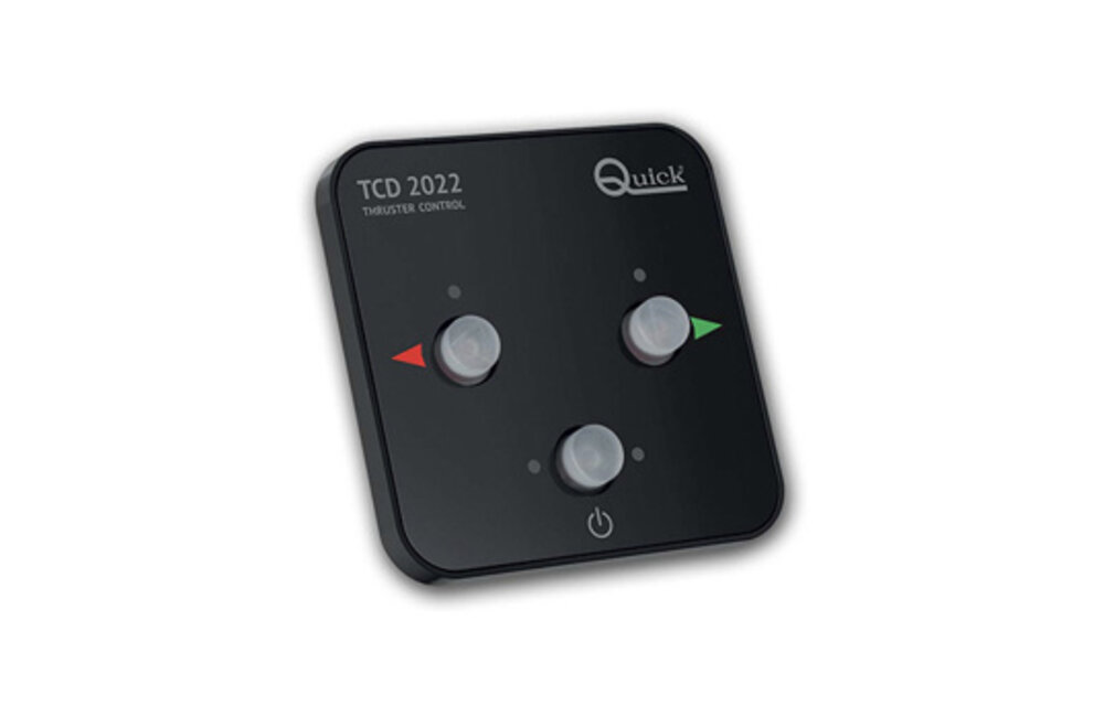 Quick Boegschroef TCD bediening drukknop