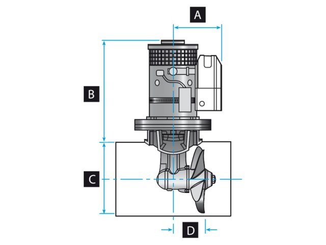 Lewmar Boegschroef | TT110 1.5KW | 12V GEN2