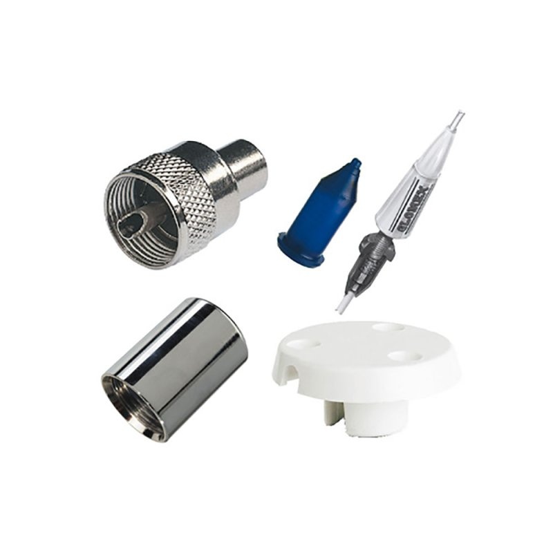 Marifoon Antenne set voor rubberboten en rib's