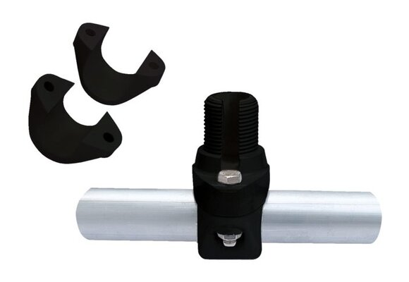 Railingbeugel RA175/BK - ZWART