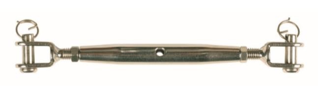 U-Rigging Spanner RVS gaffel- en gaffelterminal (M5 t/m M12)