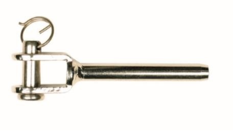 U-Rigging Gaffelterminal RVS (3 t/m 10mm) draad gelast