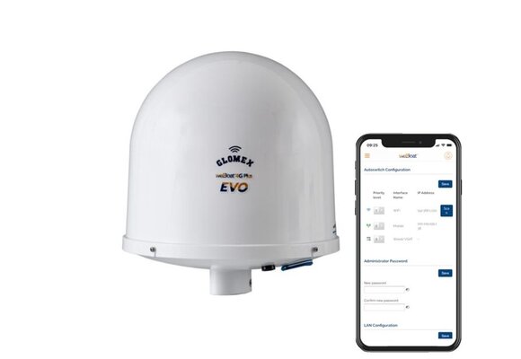 Glomex Webboat 4G plus evo  antenne