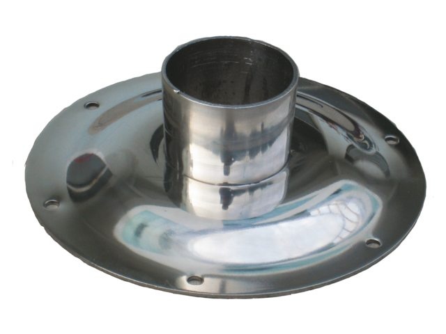 Vaste tafelpoot rvs 70cm