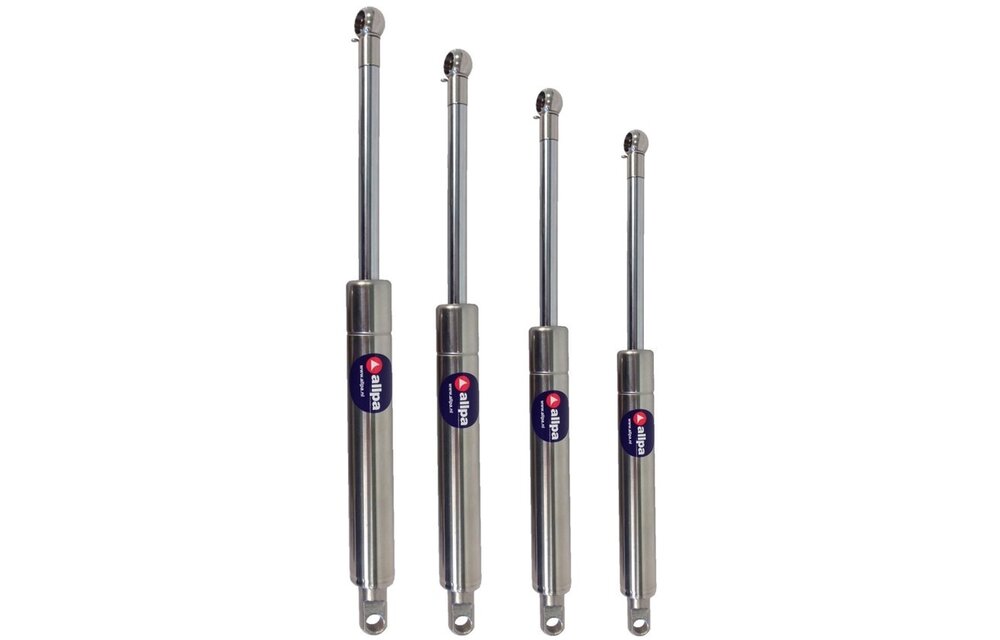 Gasveer telescopisch met balljoint