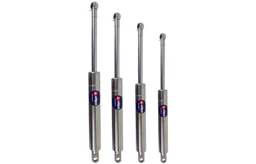 Gasveer telescopisch met balljoint