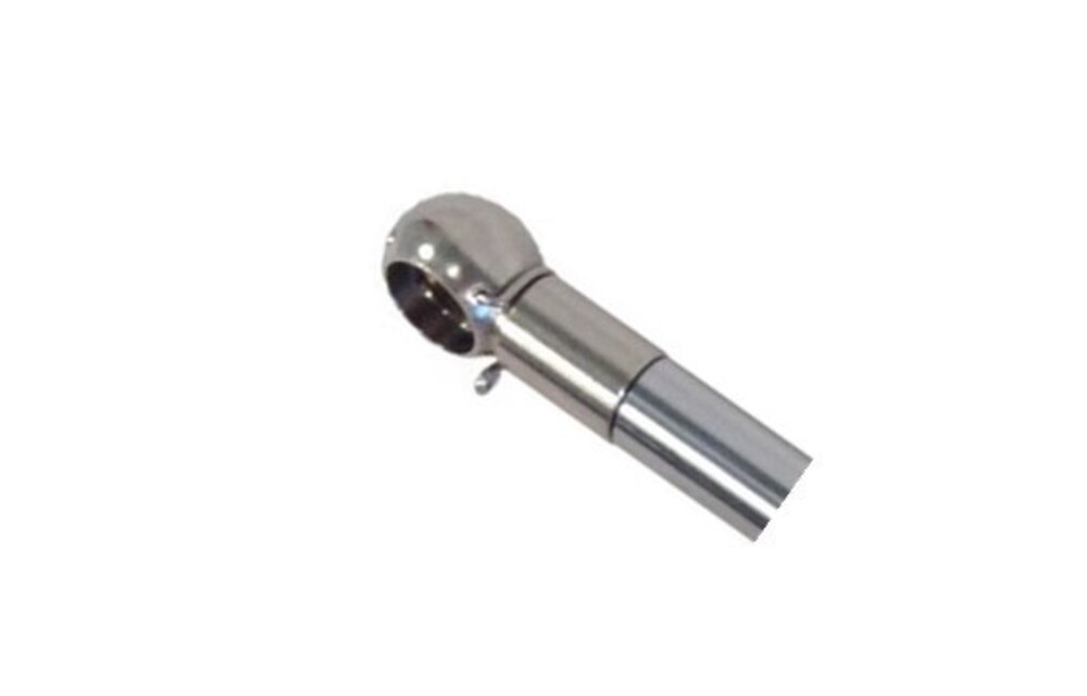 Gasveer telescopisch met balljoint