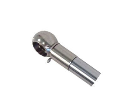 Gasveer telescopisch met balljoint