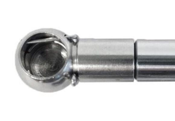 Allpa Connectorset RVS 316, 10mm voor gasveren