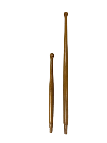 Mahonie houten vlaggenstok