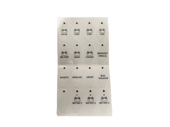 Mini accuschakelaar OFF-1-BOTH-2