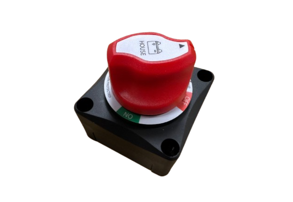 Mini accuschakelaar ON-OFF-ON-OFF