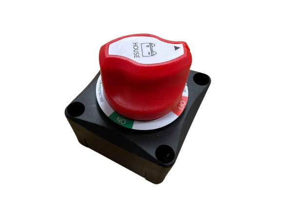 Mini accuschakelaar ON-OFF-ON-OFF