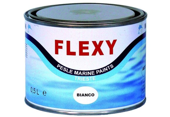 Yachticon Flexibele rubber verf voor opblaasboten 500 ml rood