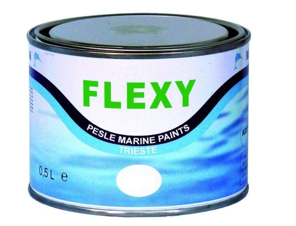 Yachticon Flexibele rubber verf voor opblaasboten 500 ml zwart