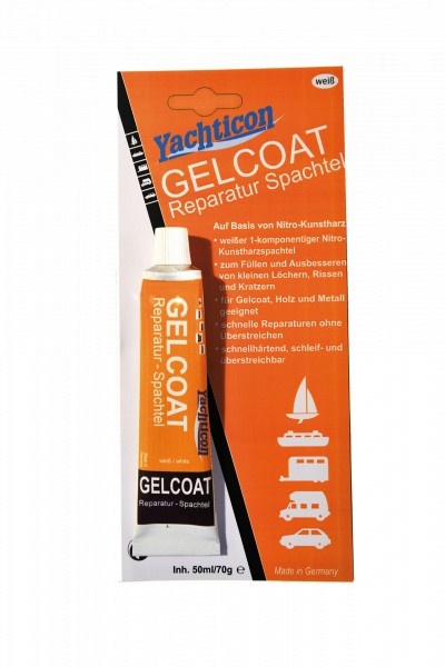Yachticon Gelcoat reparatie vuller wit 70 g