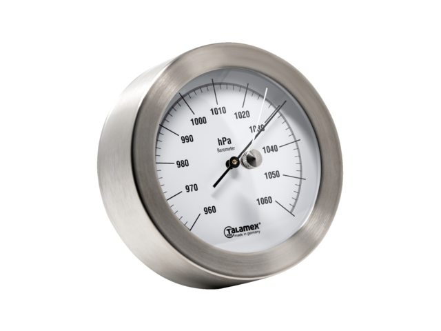 Talamex barometer Serie 100 RVS