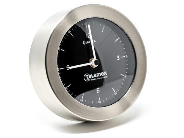 Talamex klok Serie 100 RVS Blackline