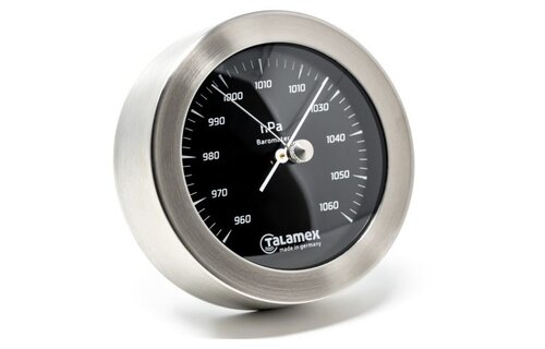 Talamex Thermo-hygrometer Serie 100 RVS Blackline