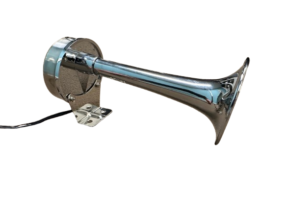 Plastimo scheepshoorn enkele toon 292 mm 12V RVS