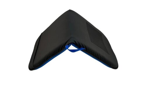 Hollex zit/ligstoel Lazy Star klapbaar blauw/zwart