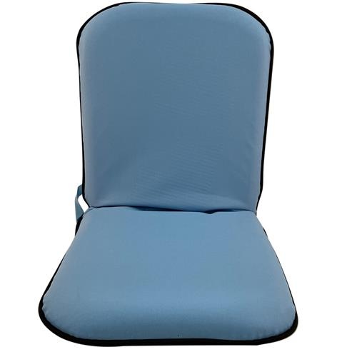 Hollex zit/ligstoel Lazy Star klapbaar lichtblauw/zwart