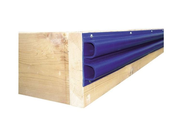 Steigerstootrand dubbel D-profiel