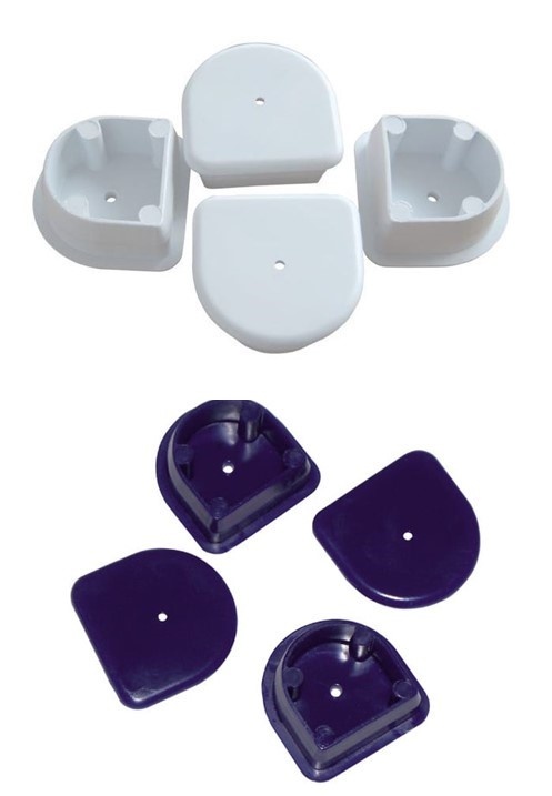 Steigerstootrand | dubbel-D eindstuk (4-pcs)