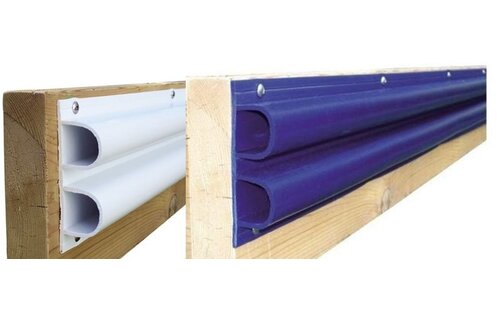 Steigerstootrand dubbel D-profiel