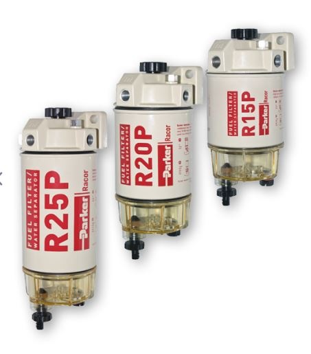 Racor Spin-on filter met waterafscheider